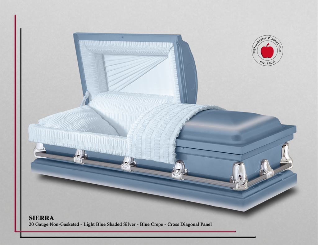 Sierra Light Blue Shaded Silver